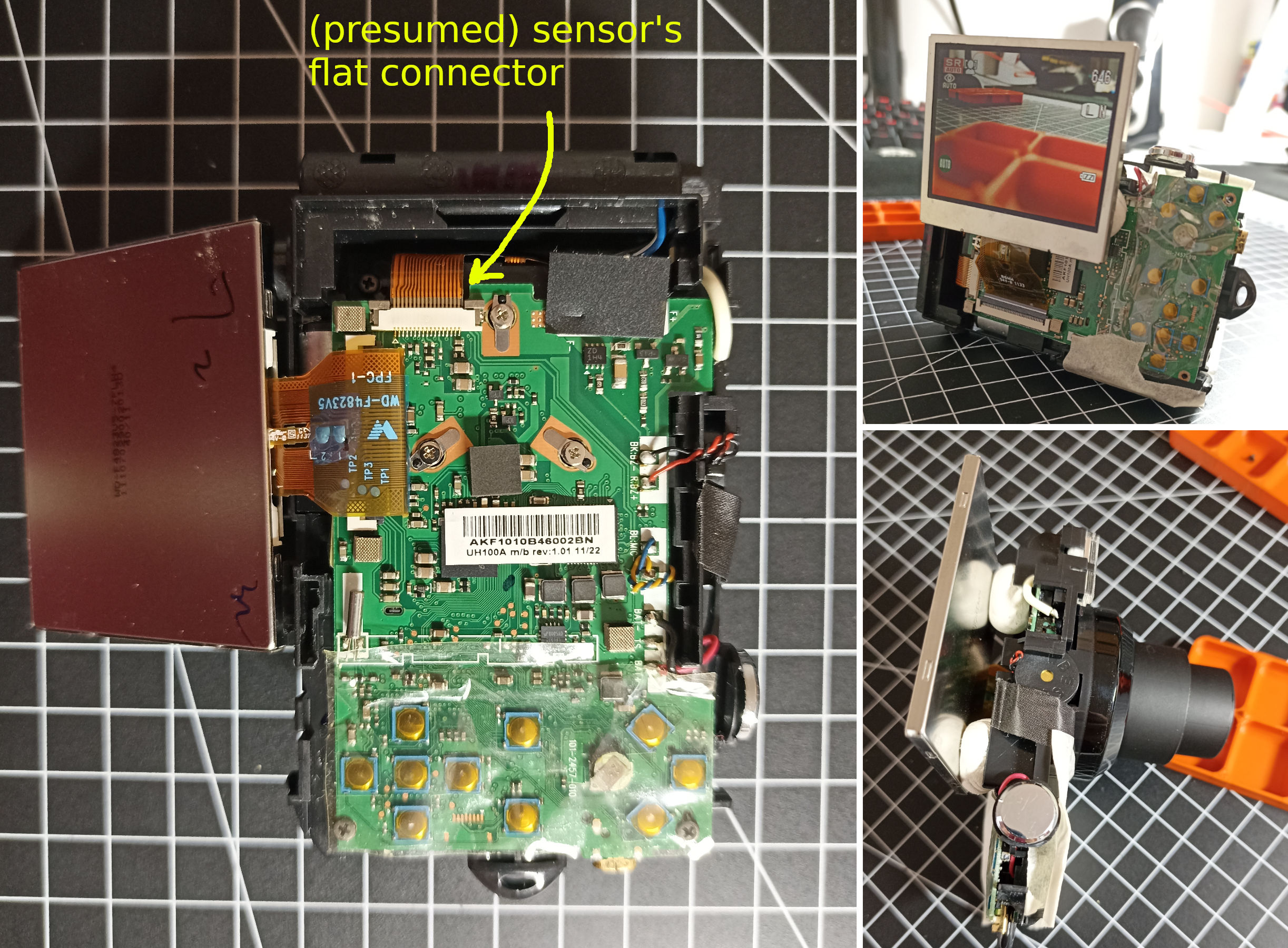 L55 test pinout setup