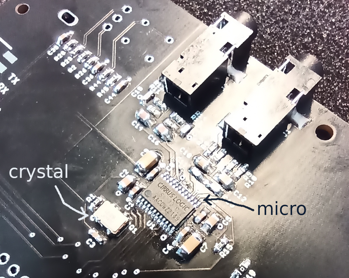 Micro soldered