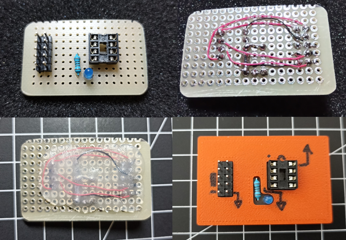 Attiny flasher box