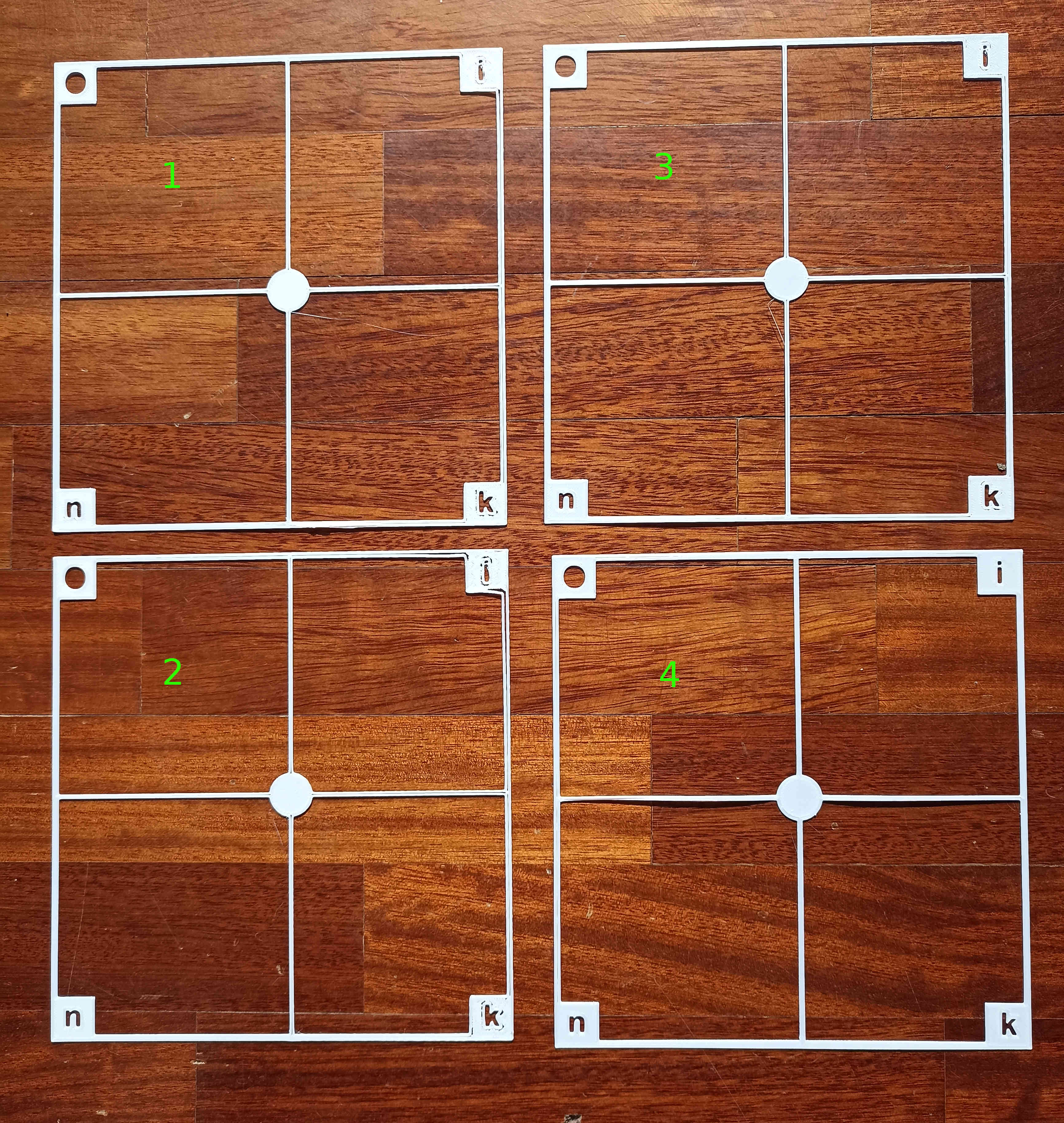 Bed leveling test comparison